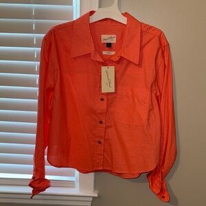 Universal Thread Coral Button Down Shirt